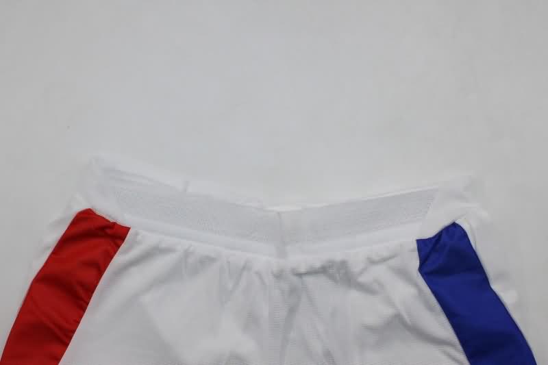 AAA(Thailand) Lyon 24/25 Home Soccer Shorts (Player)