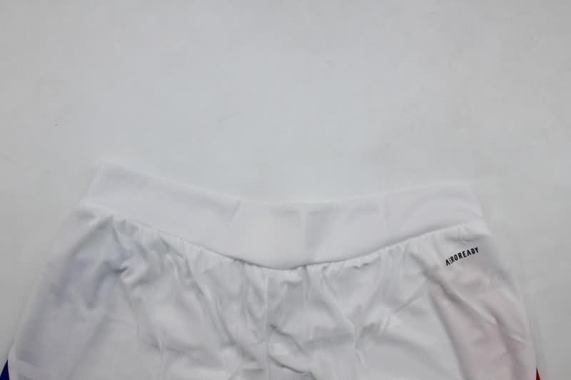 AAA(Thailand) Lyon 24/25 Home Soccer Shorts (Player)