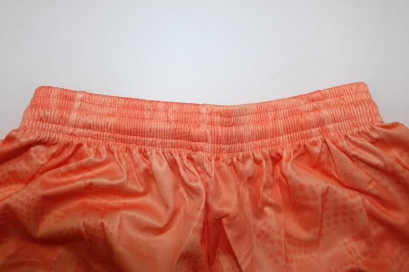 AAA(Thailand) Manchester City 24/25 Goalkeeper Orange Soccer Shorts