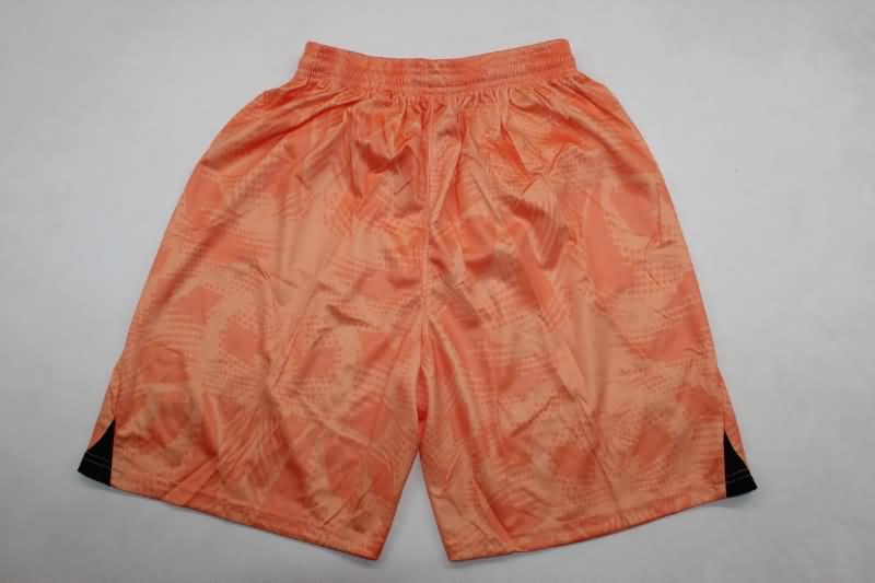 AAA(Thailand) Manchester City 24/25 Goalkeeper Orange Soccer Shorts