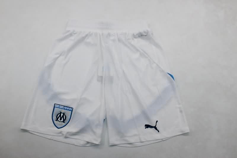 AAA(Thailand) Marseilles 24/25 Home Soccer Shorts (Player)