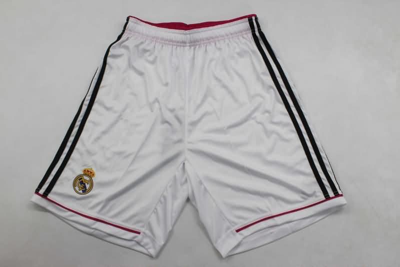 AAA(Thailand) Real Madrid 2014/15 Home Soccer Shorts