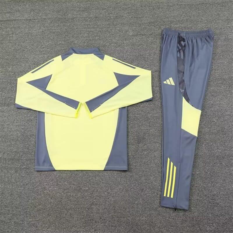 AAA(Thailand) Ajax 24/25 Yellow Soccer Tracksuit