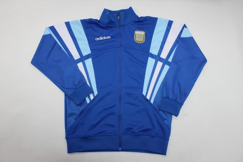 AAA(Thailand) Argentina 2024 Blue Soccer Tracksuit 02