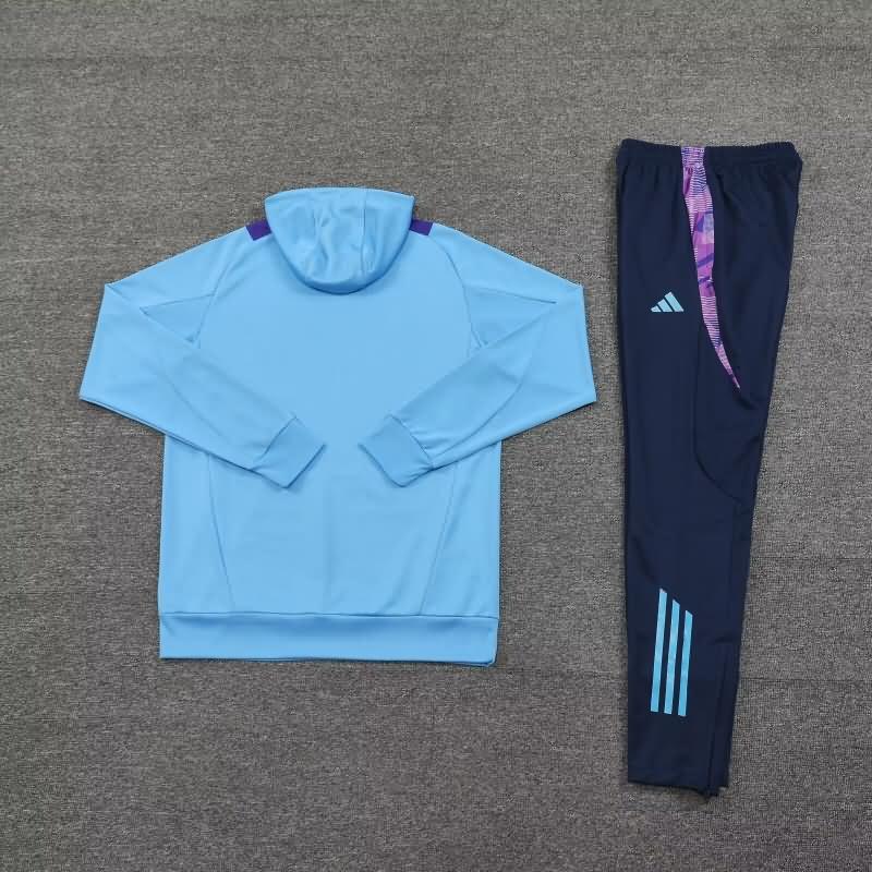 AAA(Thailand) Argentina 2024 Blue Soccer Tracksuit 05