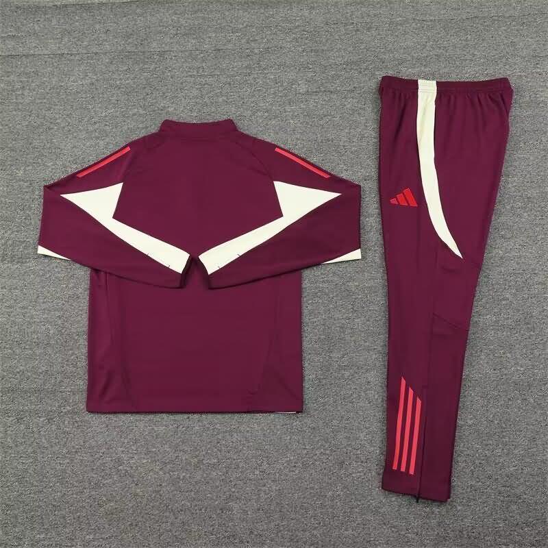 AAA(Thailand) Bayern Munich 24/25 Red Soccer Tracksuit