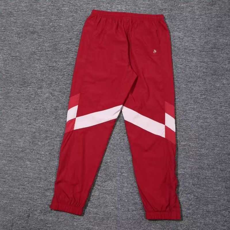 AAA(Thailand) Bayern Munich 24/25 Red Soccer Windbreaker Tracksuit