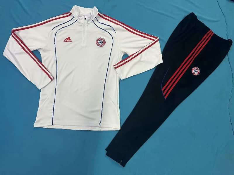 AAA(Thailand) Bayern Munich 24/25 White Soccer Tracksuit 04 AAA(Thailand) Bayern Munich 24/25 White Soccer Tracksuit 04