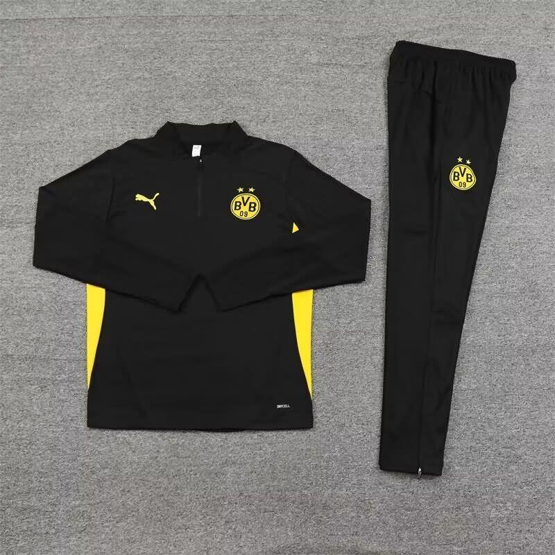 AAA(Thailand) Dortmund 24/25 Black Soccer Tracksuit