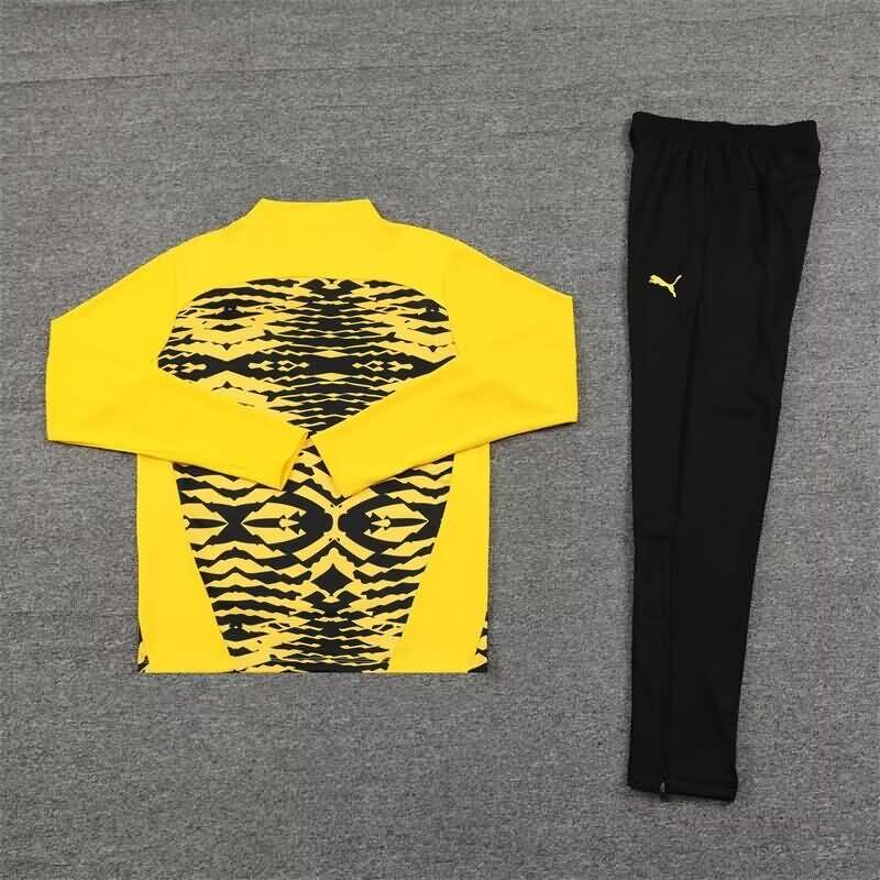 AAA(Thailand) Dortmund 24/25 Yellow Soccer Tracksuit 02