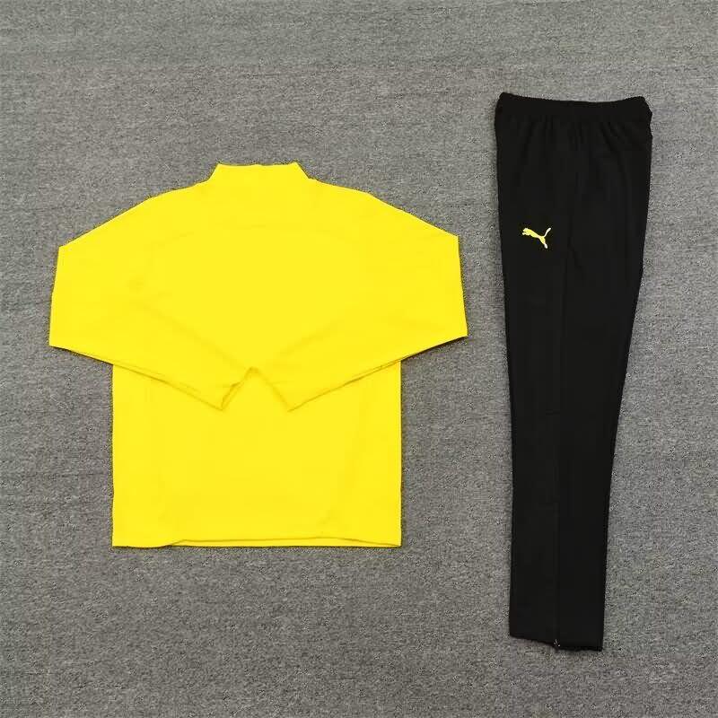 AAA(Thailand) Dortmund 24/25 Yellow Soccer Tracksuit 03