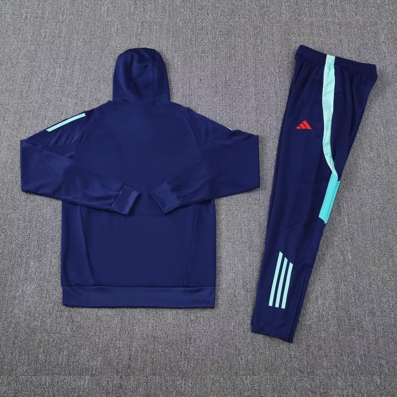 AAA(Thailand) Flamengo 24/25 Dark Blue Soccer Tracksuit