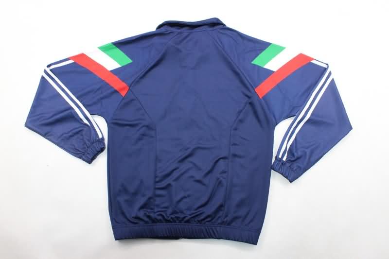 AAA(Thailand) Italy 2024 Dark Blue Soccer Tracksuit 04