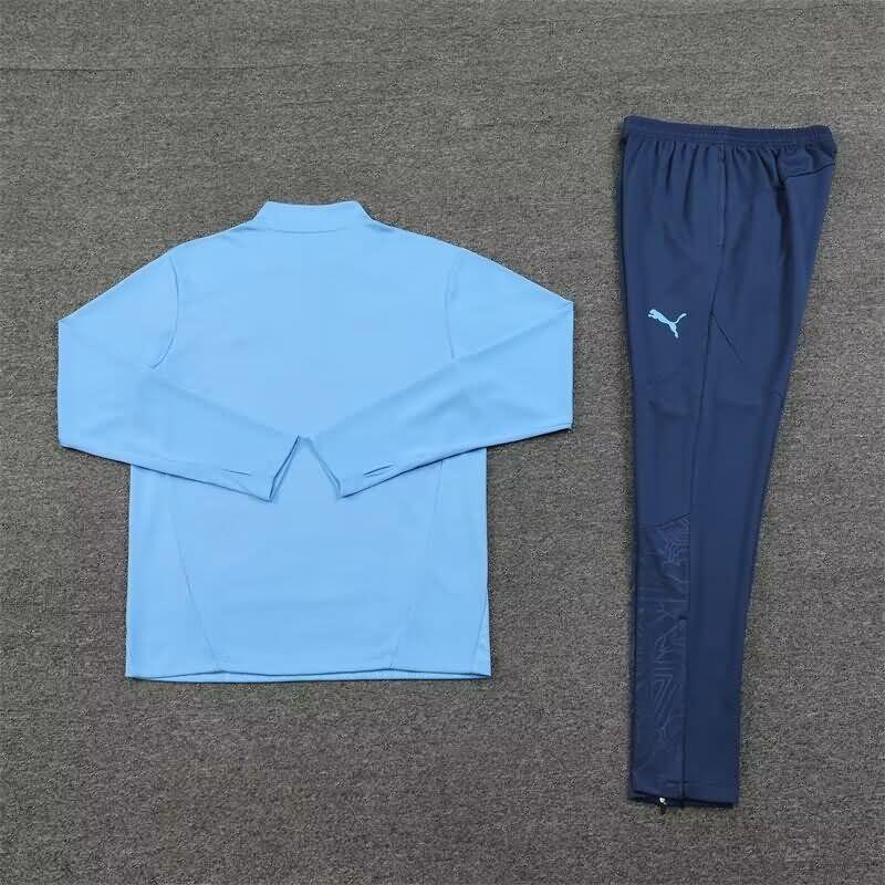 AAA(Thailand) Manchester City 24/25 Blue Soccer Tracksuit