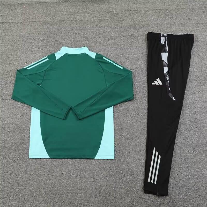 AAA(Thailand) Manchester United 24/25 Green Soccer Tracksuit