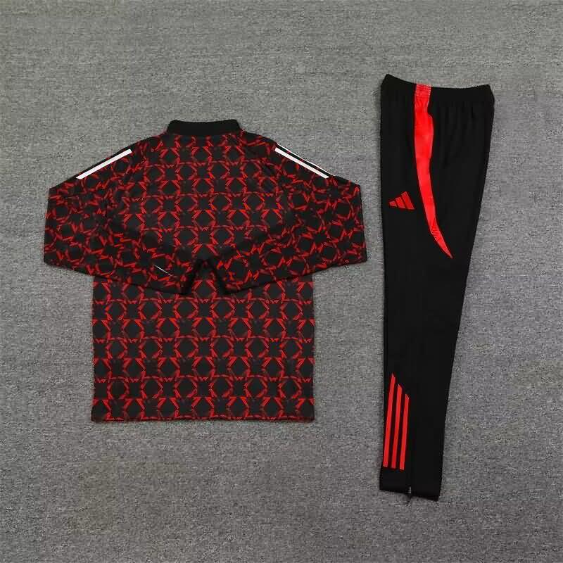 AAA(Thailand) Manchester United 24/25 Red Soccer Tracksuit