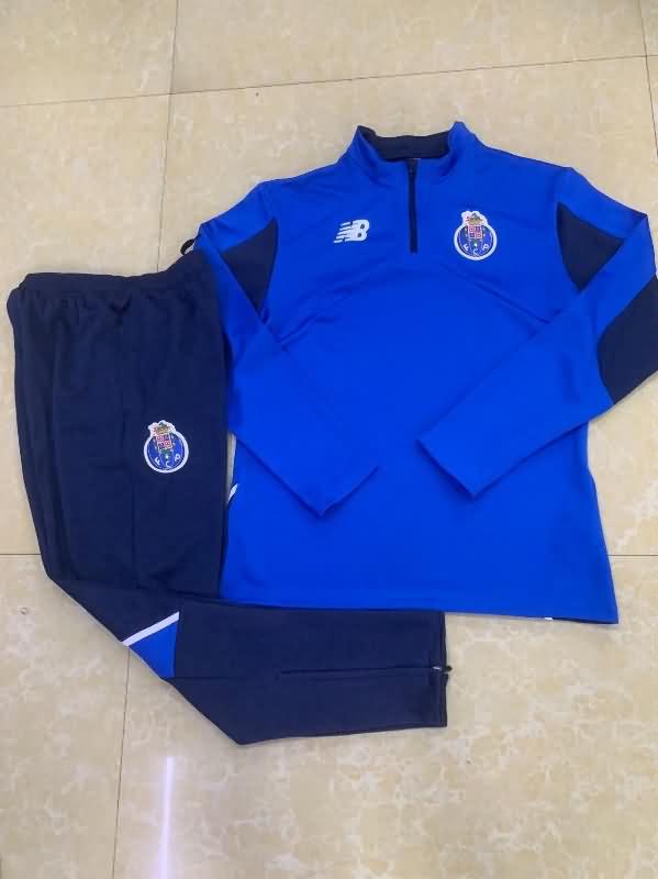AAA(Thailand) Porto 24/25 Blue Soccer Tracksuit