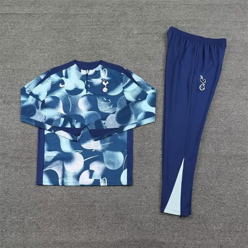 AAA(Thailand) Tottenham 24/25 Dark Blue Soccer Tracksuit