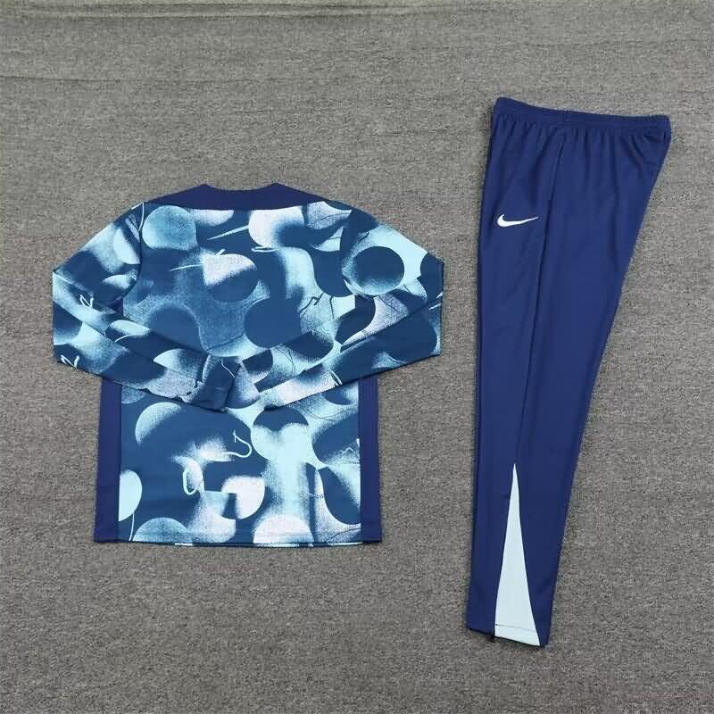 AAA(Thailand) Tottenham 24/25 Dark Blue Soccer Tracksuit