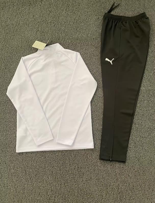 AAA(Thailand) Valencia 24/25 White Soccer Tracksuit