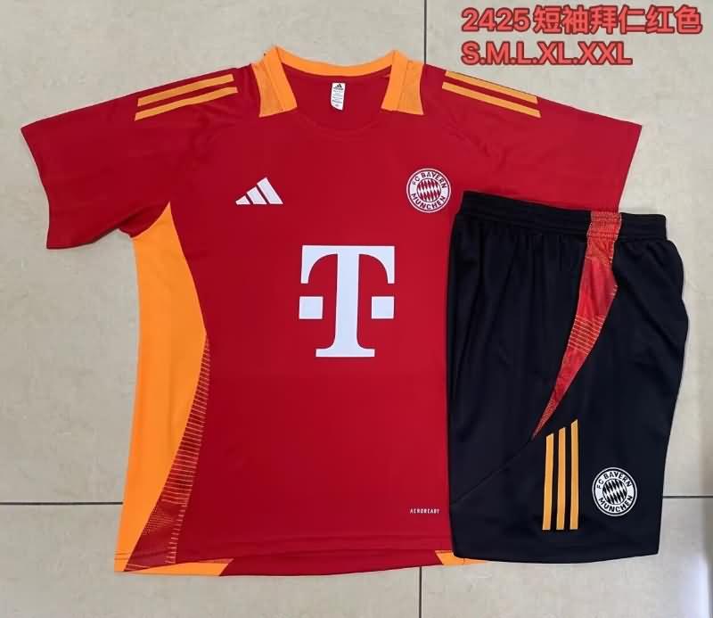 AAA(Thailand) Bayern Munich 24/25 Red Soccer Training Sets