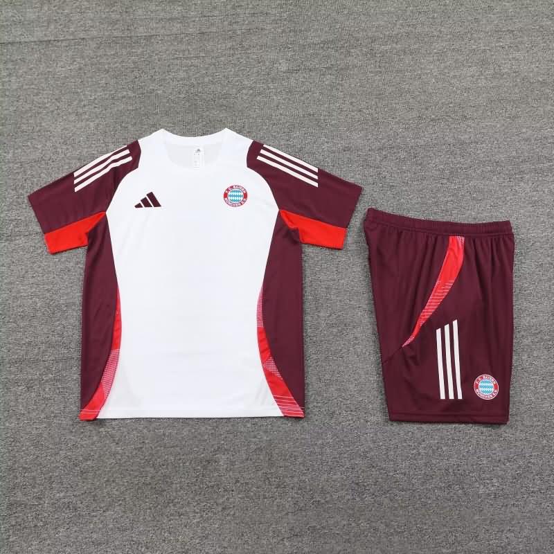 AAA(Thailand) Bayern Munich 24/25 White Soccer Training Sets