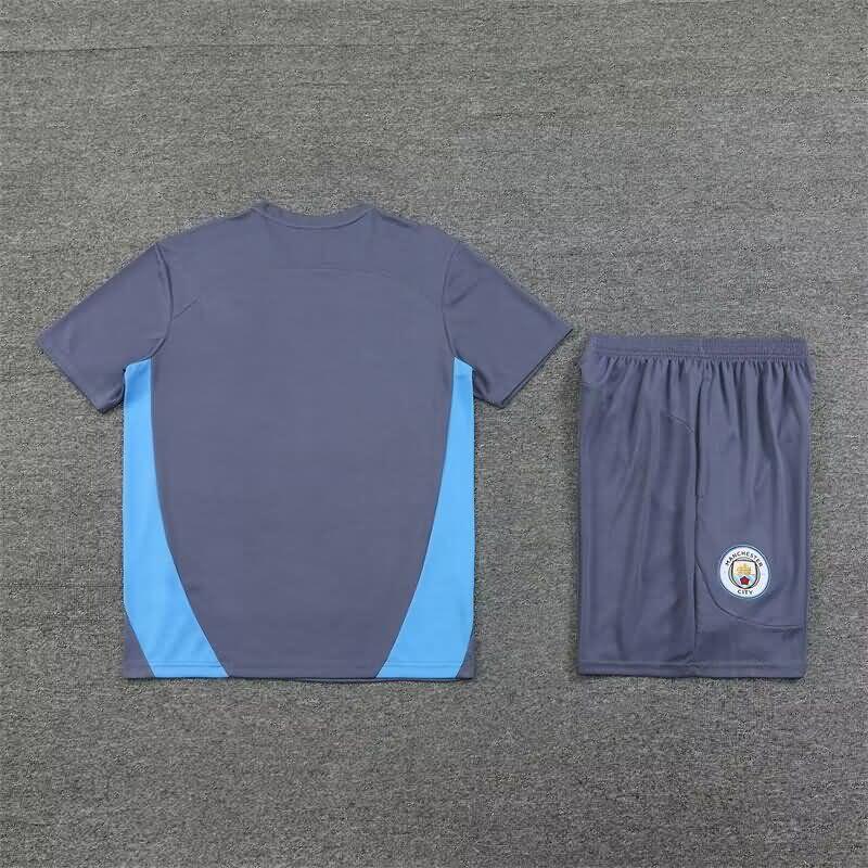 AAA(Thailand) Manchester City 24/25 Grey Soccer Training Sets