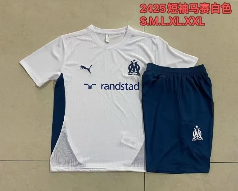 AAA(Thailand) Marseilles 24/25 White Soccer Training Sets