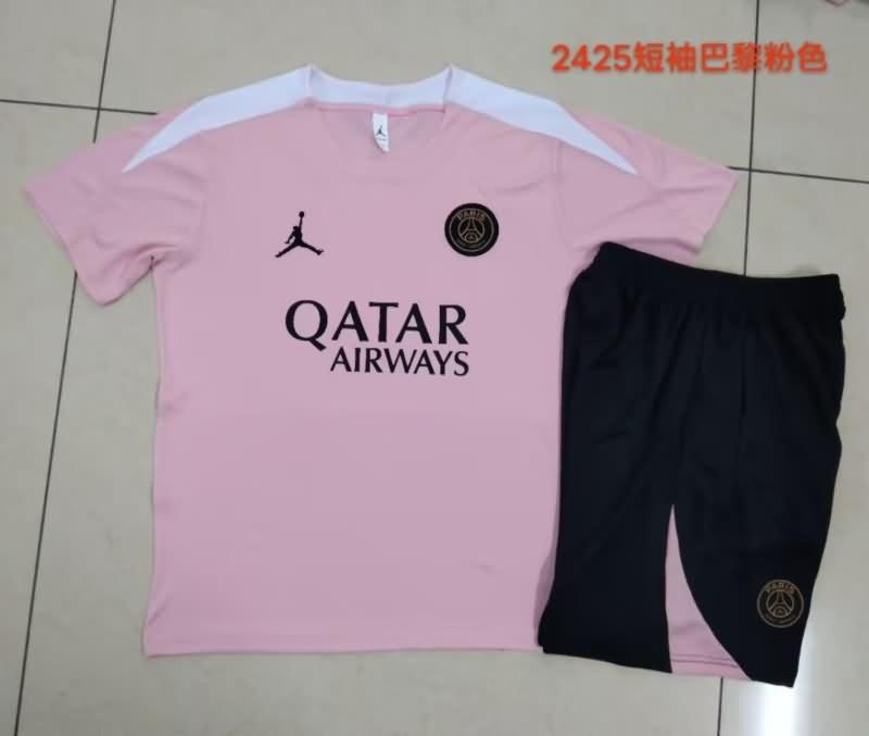 AAA(Thailand) Paris St German 24/25 Pink Soccer Training Sets