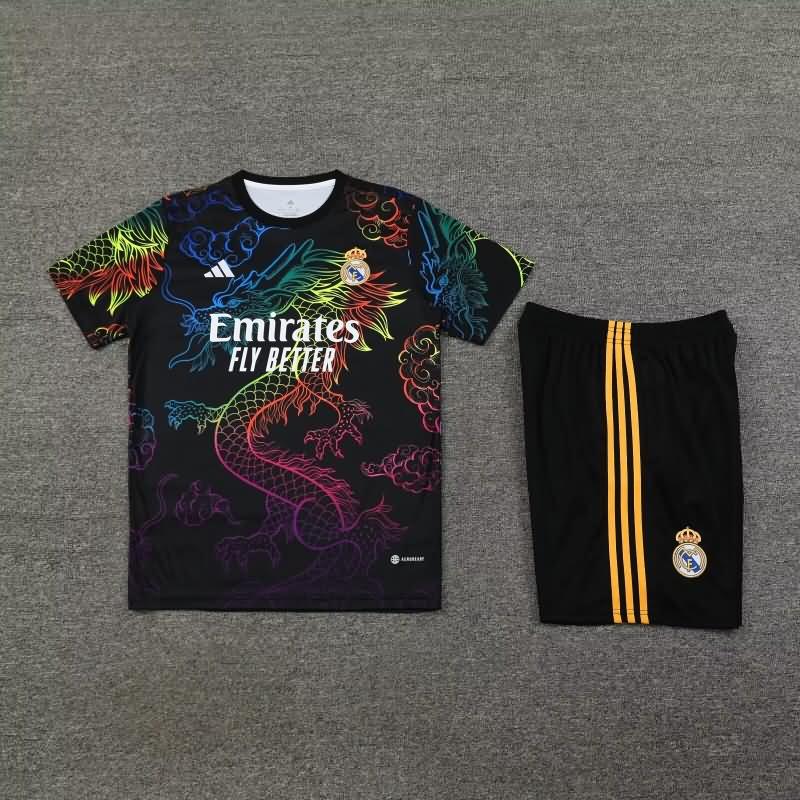 AAA(Thailand) Real Madrid 24/25 Black Soccer Training Sets