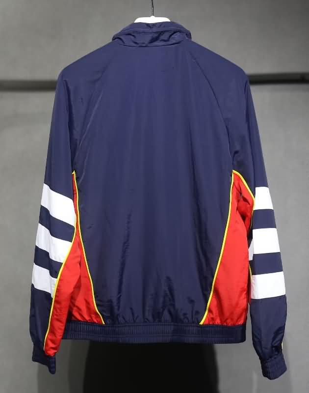 AAA(Thailand) Arsenal 24/25 Dark Blue Soccer Windbreaker