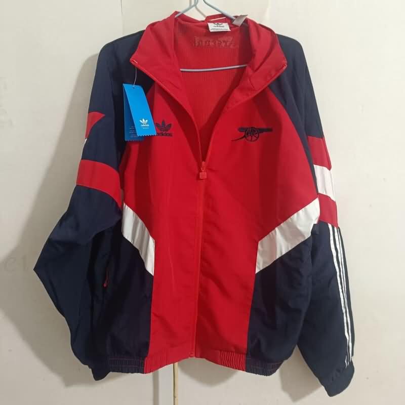 AAA(Thailand) Arsenal 24/25 Red Soccer Windbreaker