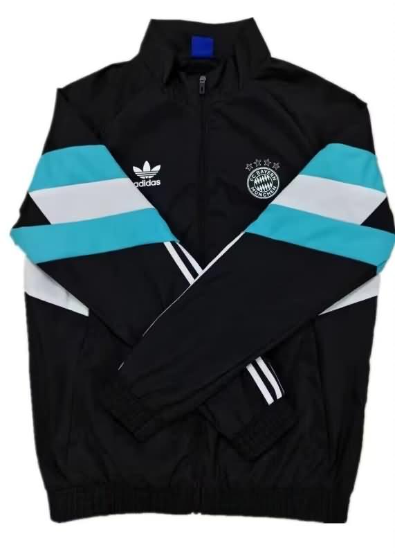 AAA(Thailand) Bayern Munich 24/25 Black Soccer Windbreaker