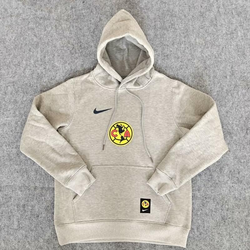 AAA(Thailand) Club America 2024 Grey Soccer Hoodies