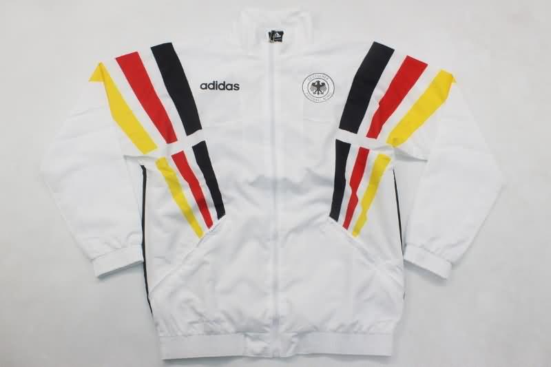 AAA(Thailand) Germany 2024 White Soccer Windbreaker 02