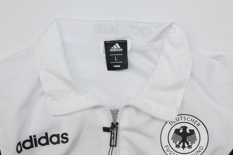 AAA(Thailand) Germany 2024 White Soccer Windbreaker 02