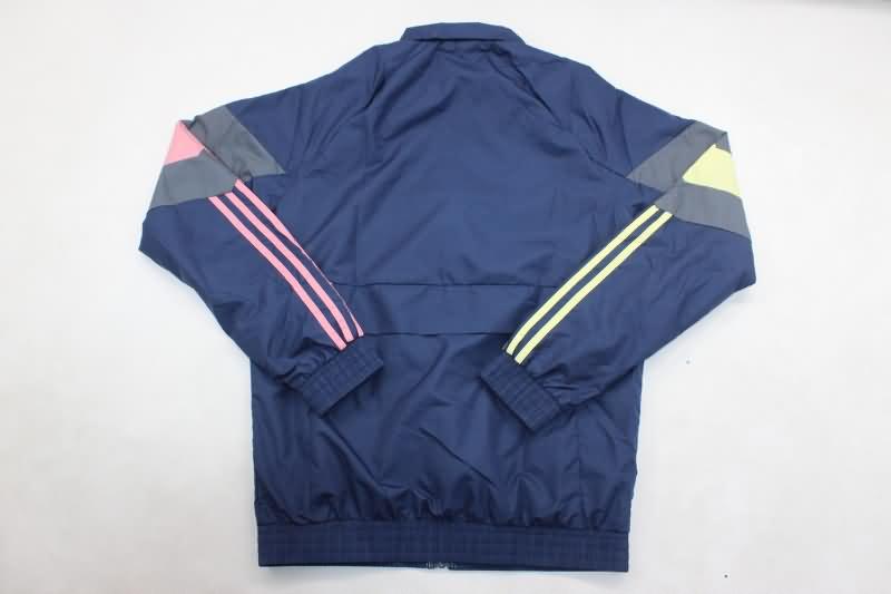 AAA(Thailand) Juventus 24/25 Dark Blue Soccer Windbreaker