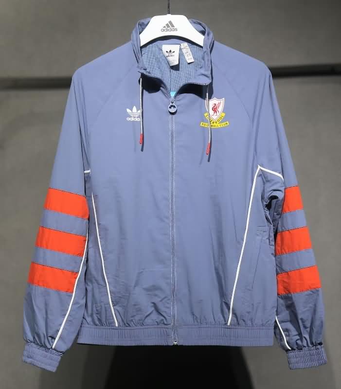 AAA(Thailand) Liverpool 24/25 Grey Soccer Windbreaker