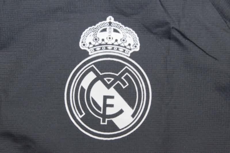 AAA(Thailand) Real Madrid 24/25 Grey Soccer Windbreaker