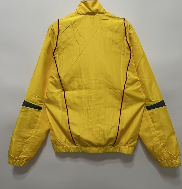 AAA(Thailand) Real Madrid 24/25 Yellow Soccer Windbreaker