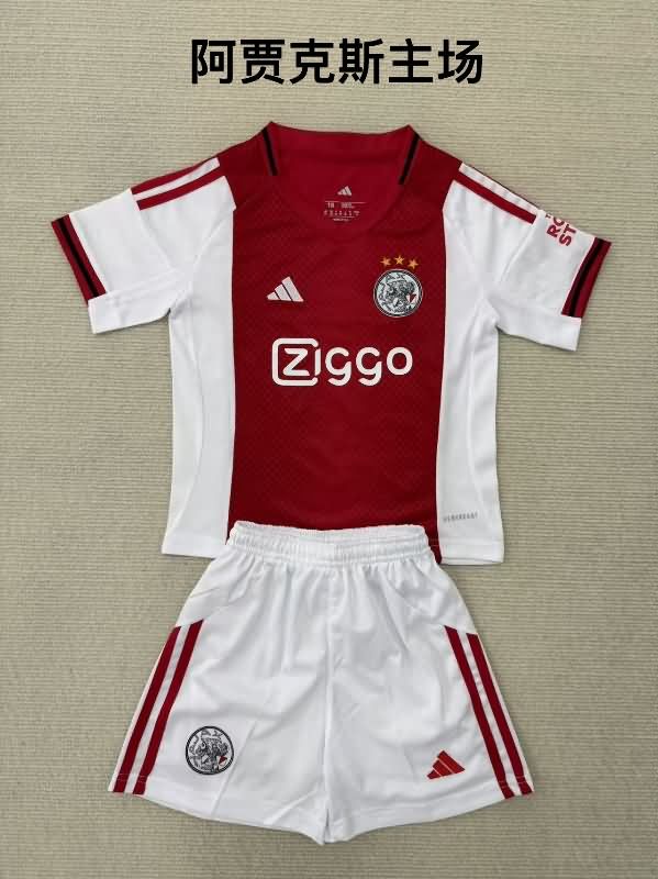 Ajax 25/26 Home Soccer Jersey Ajax 25/26 Home Soccer Jersey