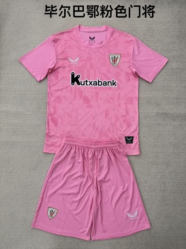 Athletic Bilbao 25/26 Goalkeeper Pink Soccer Jersey Athletic Bilbao 25/26 Goalkeeper Pink Soccer Jersey