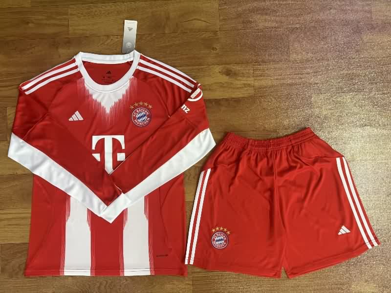 Bayern Munich 25/26 Home Long Sleeve Soccer Jersey Bayern Munich 25/26 Home Long Sleeve Soccer Jersey