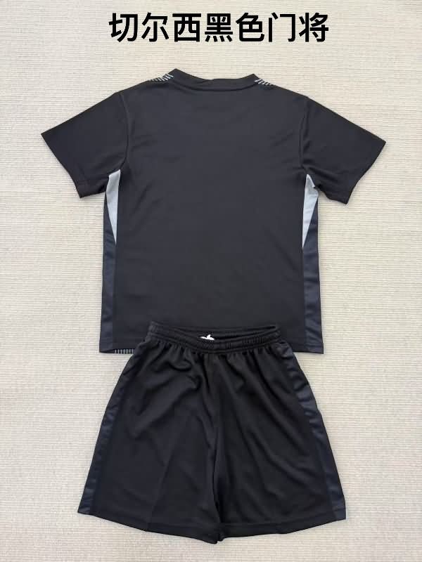 Chelsea 25/26 Goalkeeper Black Soccer Jersey