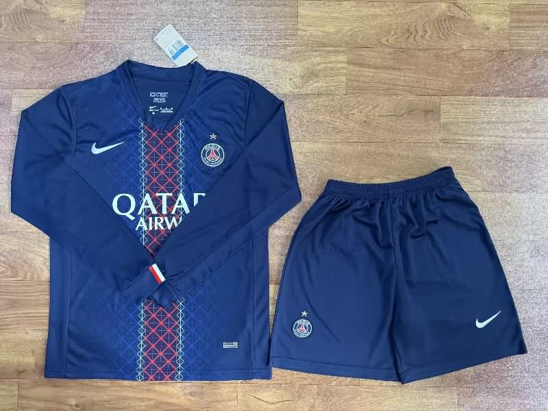 Paris St German 25/26 Home Long Sleeve Soccer Jersey Paris St German 25/26 Home Long Sleeve Soccer Jersey