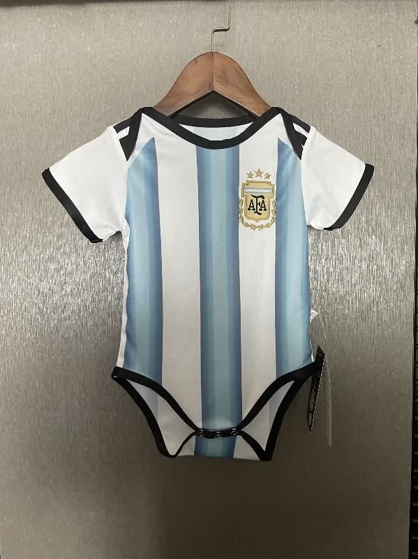 AAA(Thailand) Argentina 2025 Home Baby Soccer Jerseys AAA(Thailand) Argentina 2025 Home Baby Soccer Jerseys