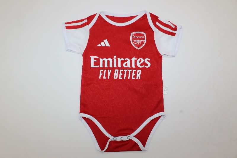 AAA(Thailand) Arsenal 25/26 Home Baby Soccer Jerseys AAA(Thailand) Arsenal 25/26 Home Baby Soccer Jerseys