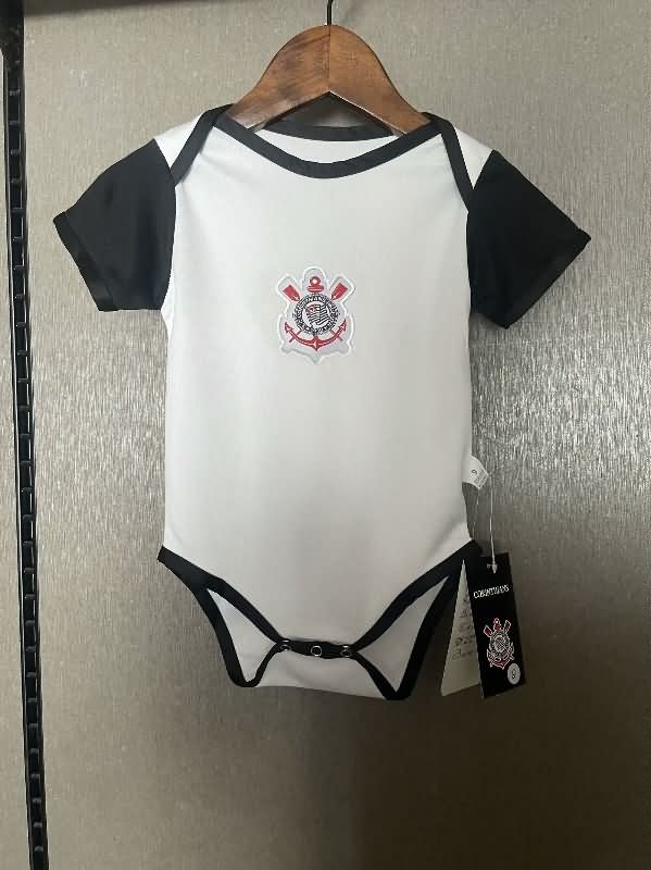 AAA(Thailand) Corinthians 25/26 Home Baby Soccer Jerseys AAA(Thailand) Corinthians 25/26 Home Baby Soccer Jerseys