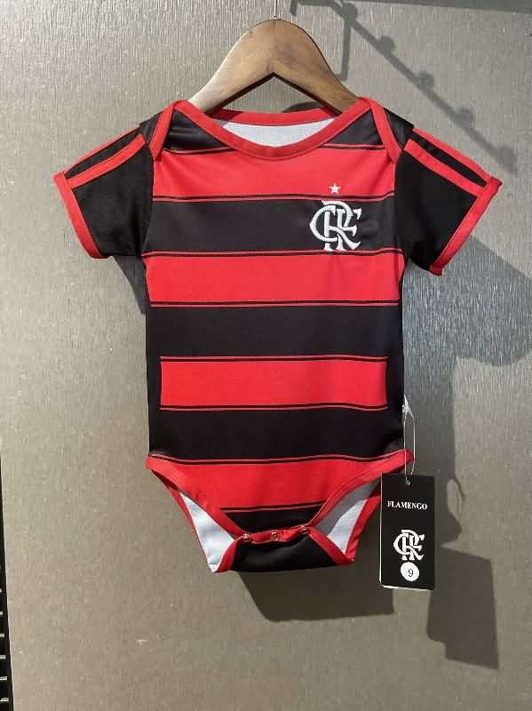AAA(Thailand) Flamengo 25/26 Home Baby Soccer Jerseys AAA(Thailand) Flamengo 25/26 Home Baby Soccer Jerseys