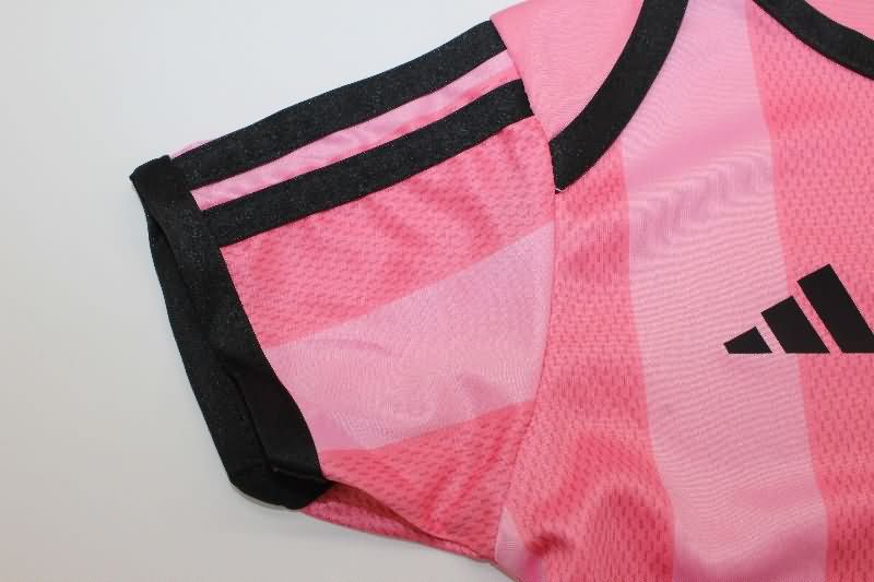AAA(Thailand) Inter Miami 2025 Home Baby Soccer Jerseys